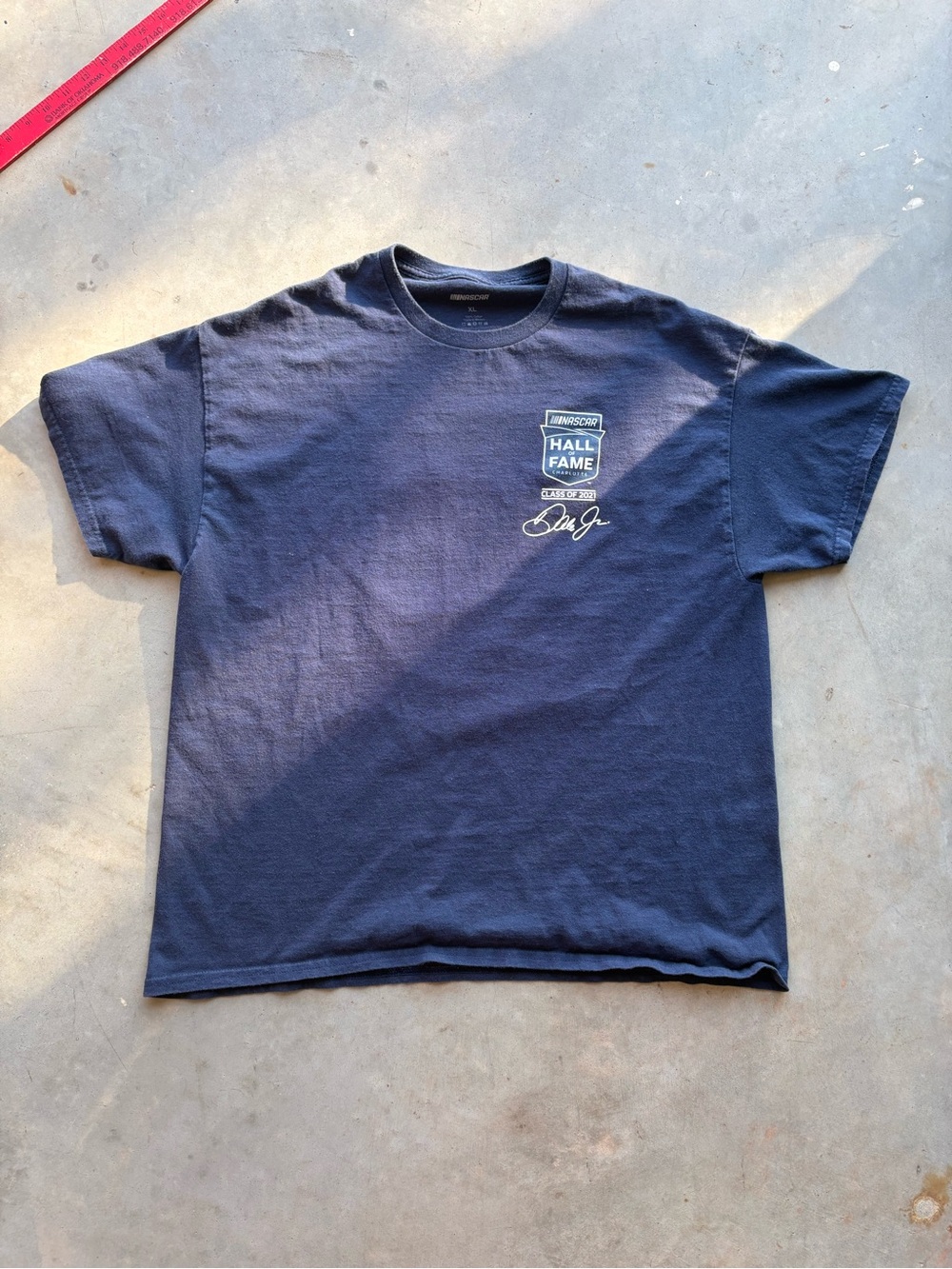 Nascar Navy Hall of Fame Short Sleeve Tee